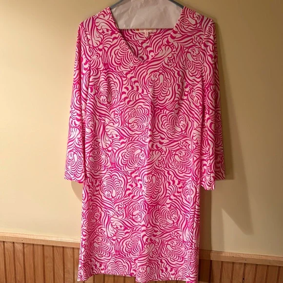 Jude Connally Dresses | Jude Connally, Pink Tiger Print Dress, Size S | Color: Pink/White | Size: S | Bjardman's Closet